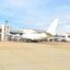 Aircraft at bridge at Don Mueang Airport