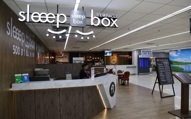 Sleep Box by Miracle Don Mueang Airport Hotel