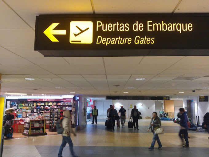 Lima Airport departures