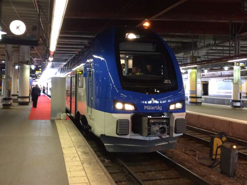 Regional Malartag train in Stockholm
