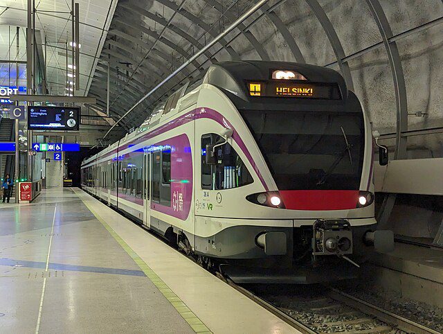 Helsinki airport to city center