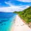 Coastal view of Boracay beach