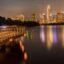 Austin skyline at night