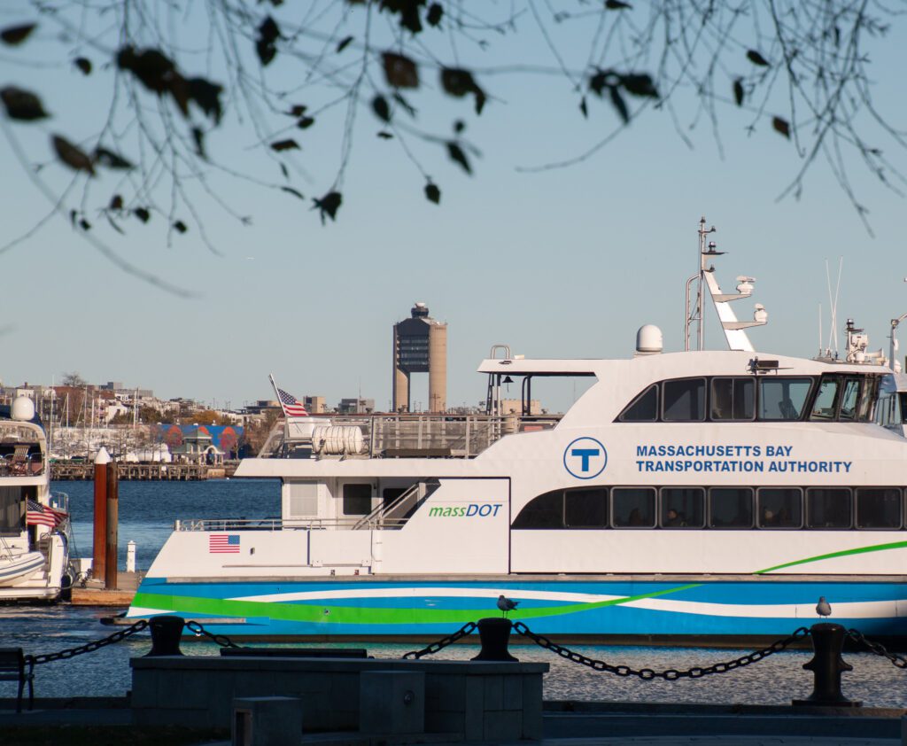 MBTA Water ferry at Boston Airport