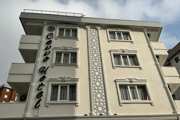 The cream Cevvo Hotel at Sabiha Gokcen Airport
