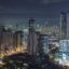 Manila skyline at night
