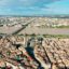 Aerial view of Bordeaux city