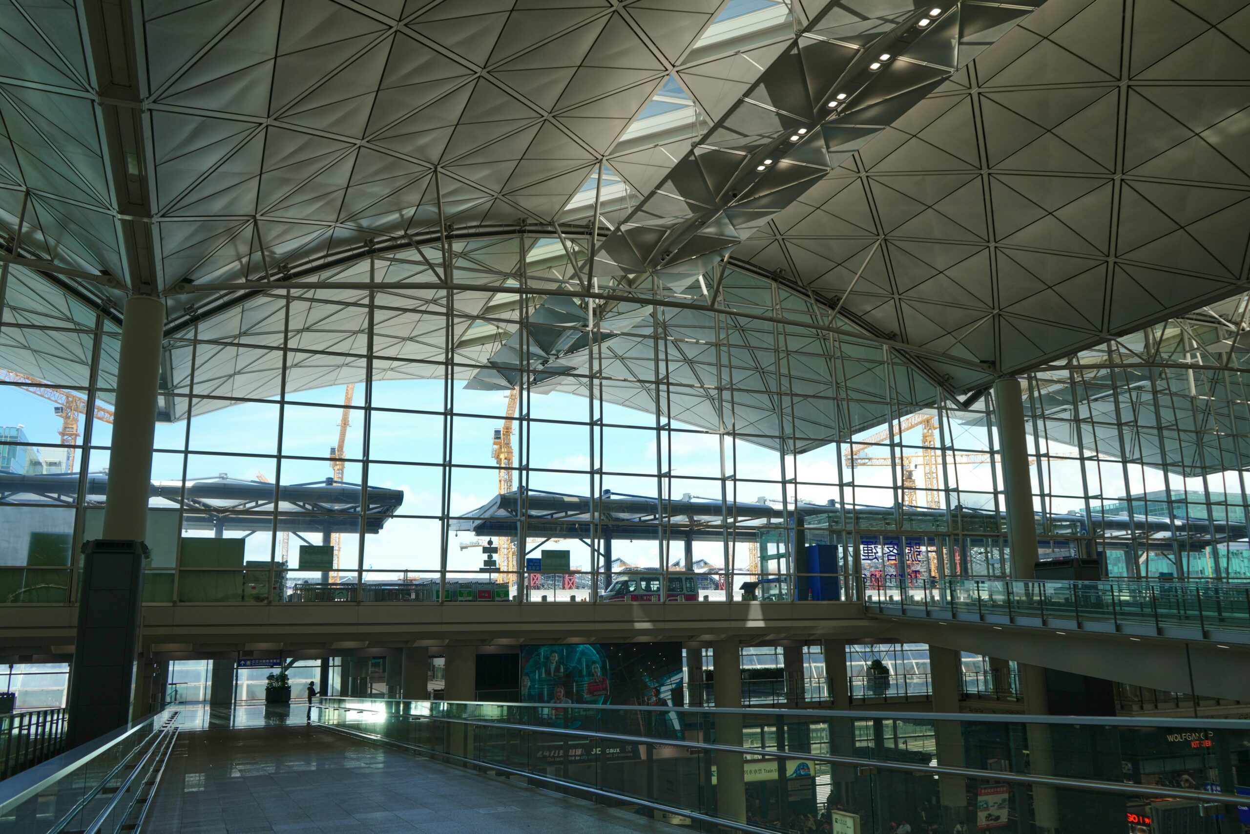 inside airport