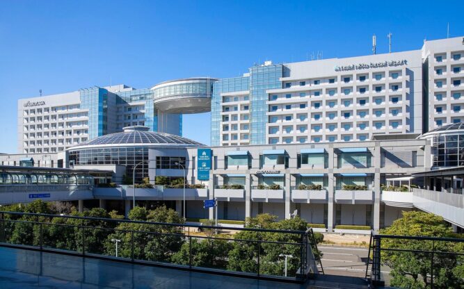 Entrance of Nikko hotel at Kansai Airport