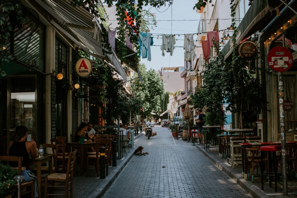 Best restaurants in Athens downtown
