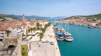 Marina in Trogir, Croatia