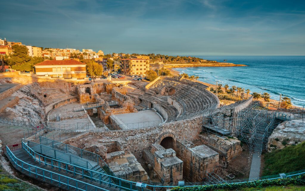 Afternoon in Tarragona, Spain.