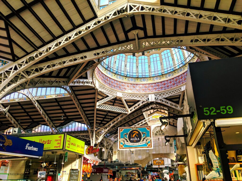 Central Market in Valencia, Spain