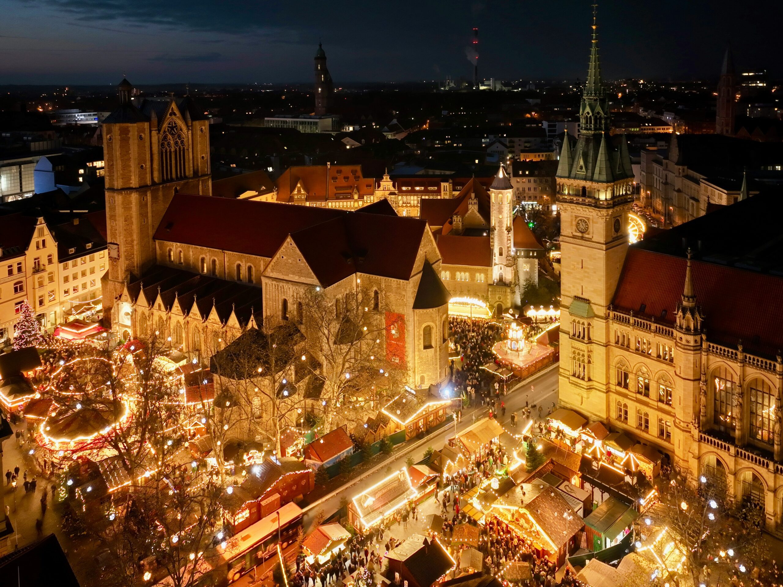 Prague Airport Transfer to Christmas Market