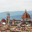 The Florence Cathedral (Duomo) and Giotto's Bell Tower dominating the Tuscany skyline, a must-see for tourists booking a Florence airport taxi to the historic center.
