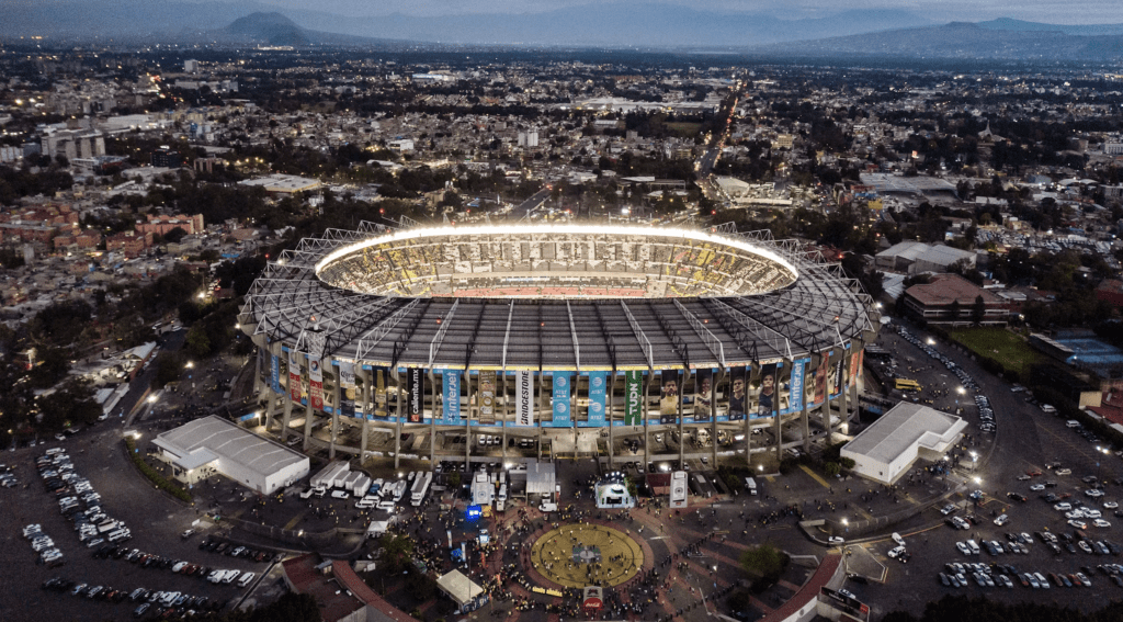 Estadio Azteca Mexico City stadium, during the World Cup 2026